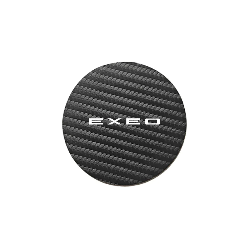 2 Pcs Car Water Cup Mat Anti-Slip Pad For Seat CUPRA LEON MII IBIZA EXEO AROSA ARONA ALTEA CORDOBA ATECA TARRACO TOLEDO ALHAMBRA