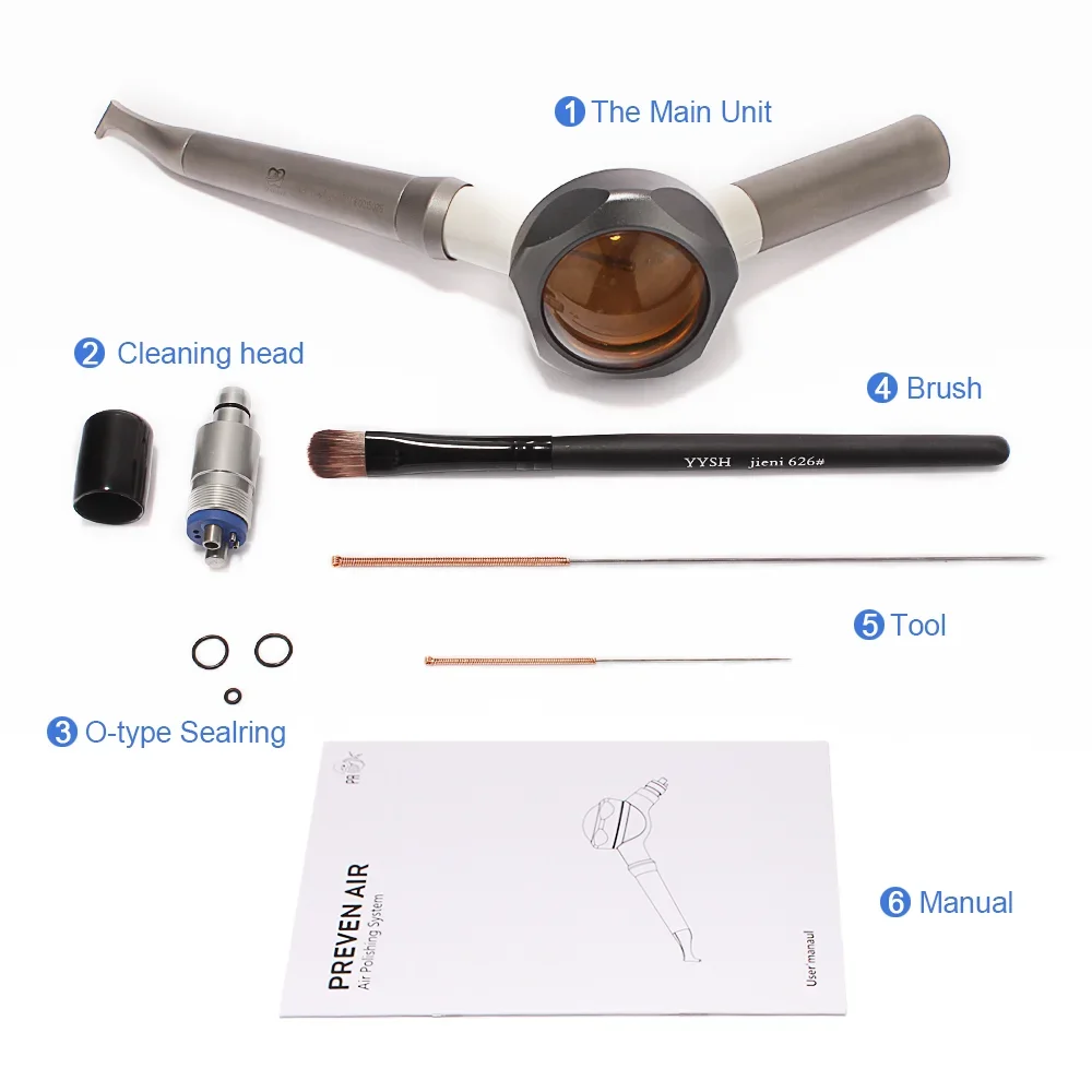 AI-Air-K  Oral Hygiene Handpiece with Intraoral Air Polishing System K Type Connect Chair for Teeth Cleaning