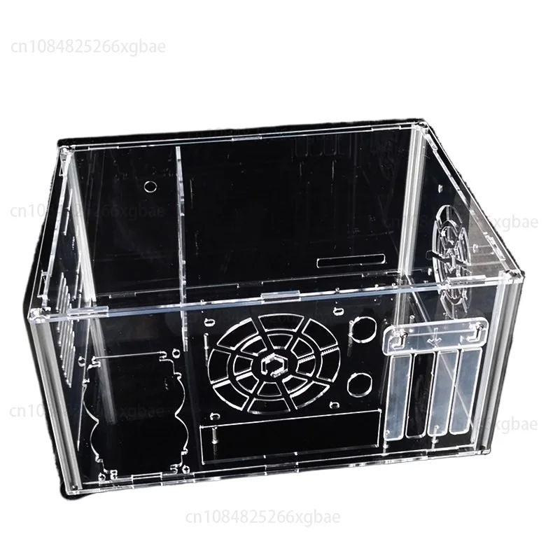 

Новая настольная упаковка, акрил, полностью прозрачный корпус, вертикальный ATX