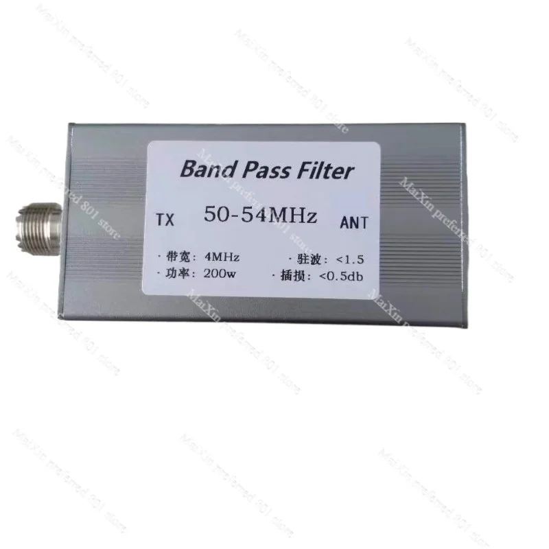 50-54MHz Bandpass Filter BPF 200w M Female 6m Wave Filter