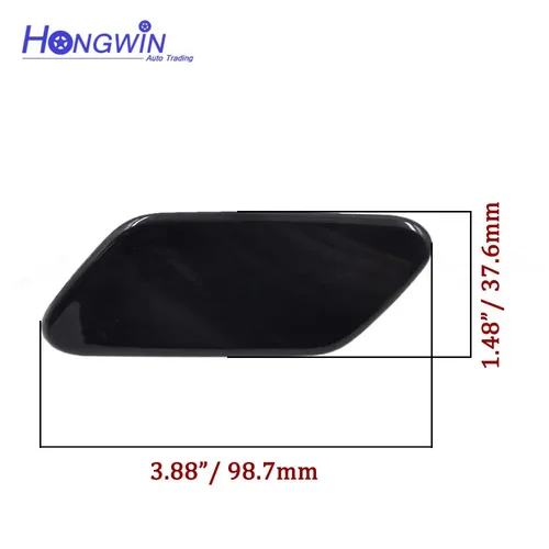 Imagen 2 del producto Para Subaru XV Crosstrek 2018 2019 2020 cubierta de boquilla limpiaparabrisas de faro tapa de chorro de agua 86636-FL050 86636-FL040