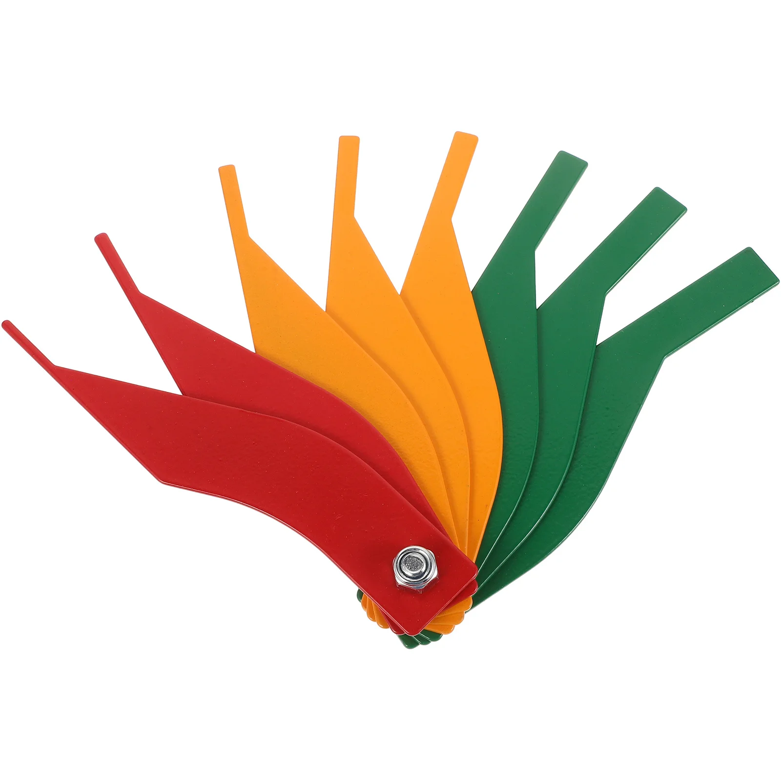 

1Set Brake Pad Gauge Tool Steel Durable Multifunctional for Precise Brake Lining Thickness and Tire Tread Depth Measurement