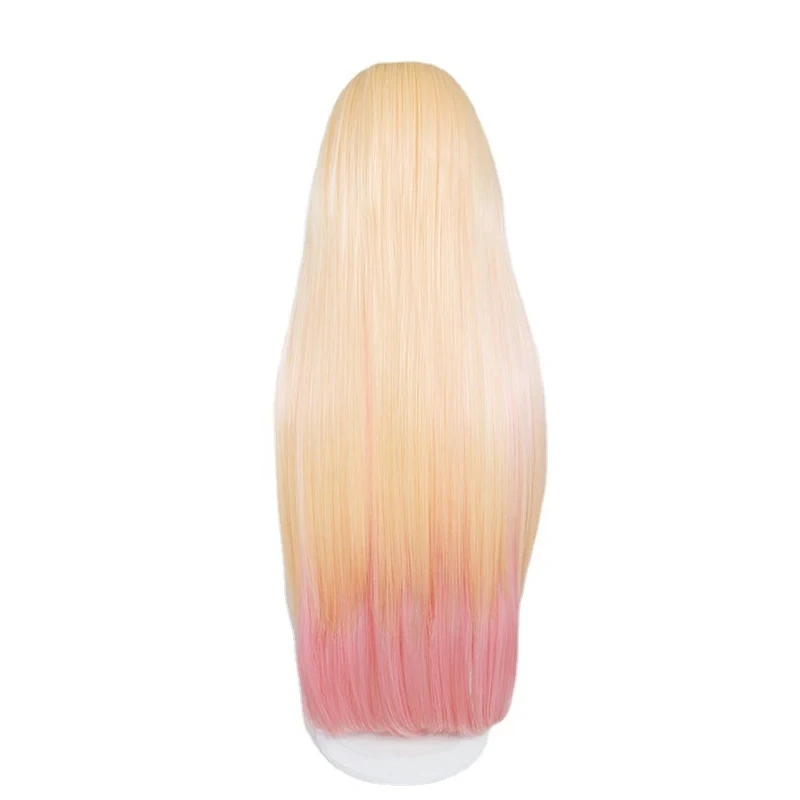 Cosplay Costume Heat Resistant Synthetic Hair Women Wigs Anime My Dress Up Darling Kitagawa Marin Yellow Gradient Wig