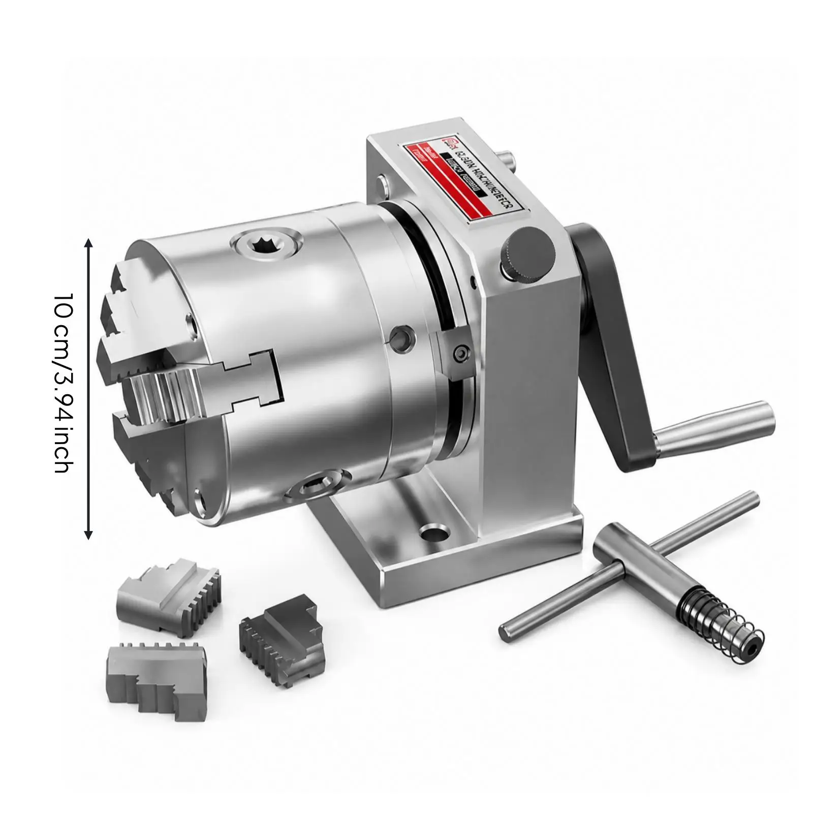Three-Jaw Punch Former Precision Punch Former with Three-Jaw Chuck Rotary Fixture for Machinists, Toolmakers, Shop, Workshop