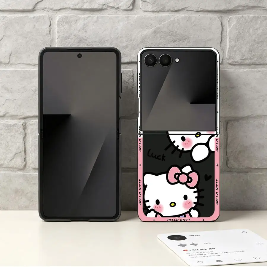 Back Phone Cover Funda Case for Samsung Galaxy Z Flip 8 Flip6 Z Fold 8 7 6 5 4 3 Z Flip 7 6 5 4 3 Flip7 FE Flip4 Flip3 Flip5