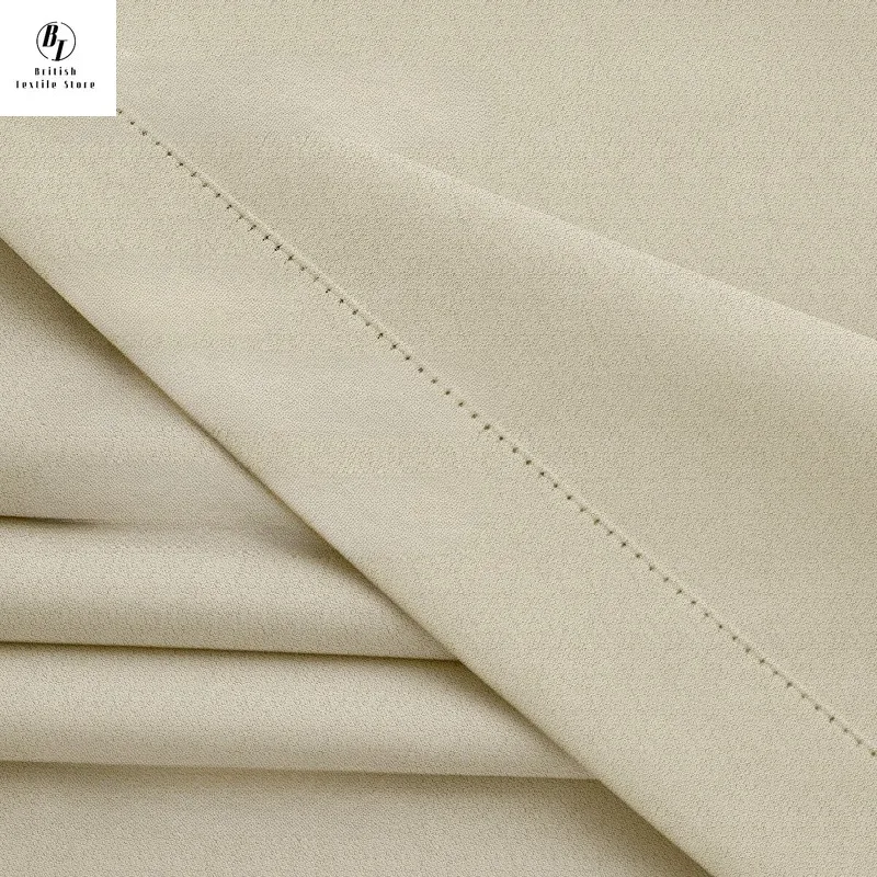 

Custom Size！！Modern Simple Cotton and Linen Sunshade Double-sided Diamond Cotton Curtains for Living Dining Room Bedroom Decor