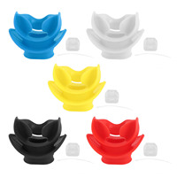 Diving Regulator Mouthpiece Diving Mouthpiece Silicone Good Elasticity Soft Comfortable Bite Widely Applicable for Snorkeling