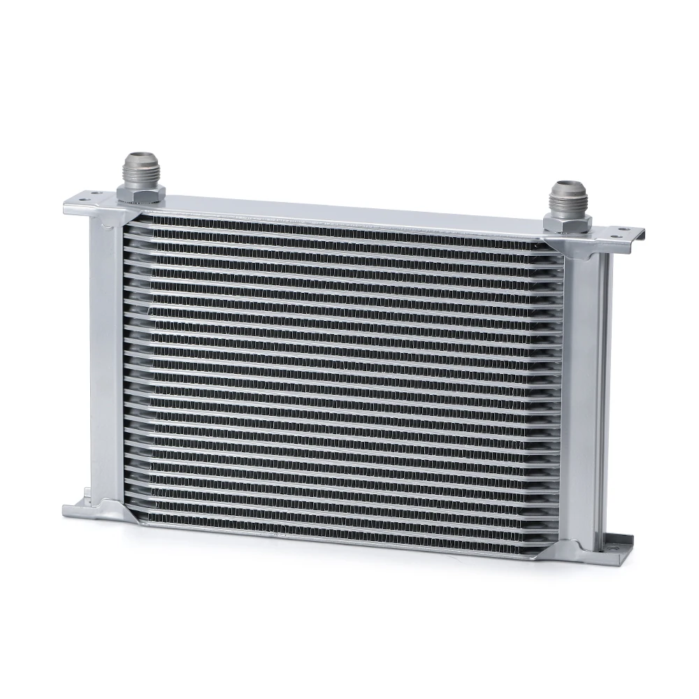 AN10 Aluminium Radiator 10/13/15/16/19/25/30 Rij Britse Type Auto Motoroliekoeler Koeling Radiator Vervanging Universele Koeler