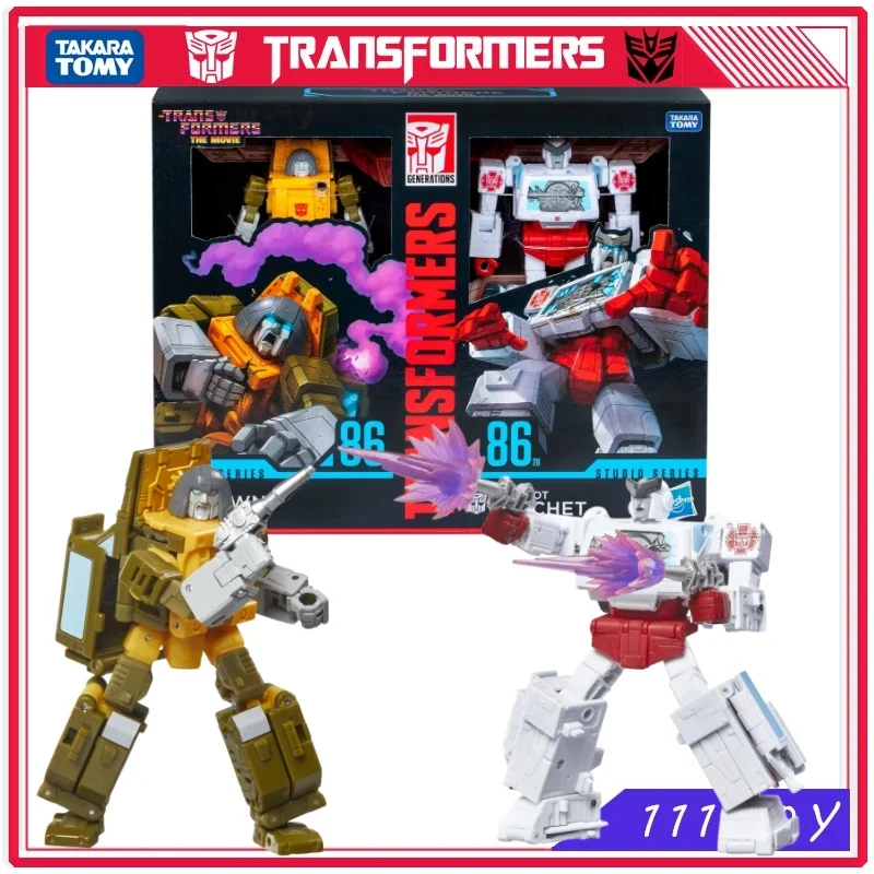 Transformers Studio Series 86-27 Deluxe Class Brawn 86-28 Voyager Class Ratchet Anime Figures Robot Action Figure Gifts Hobbies