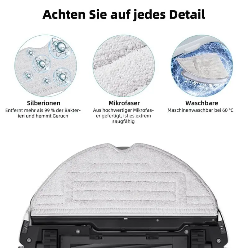 لماذا-قطع غيار لـ Roborock S8/S8 + ملحقات مكنسة الروبوت فرش جانبية رئيسية ممسحة ملابس مرشحات HEPA أكياس الغبار