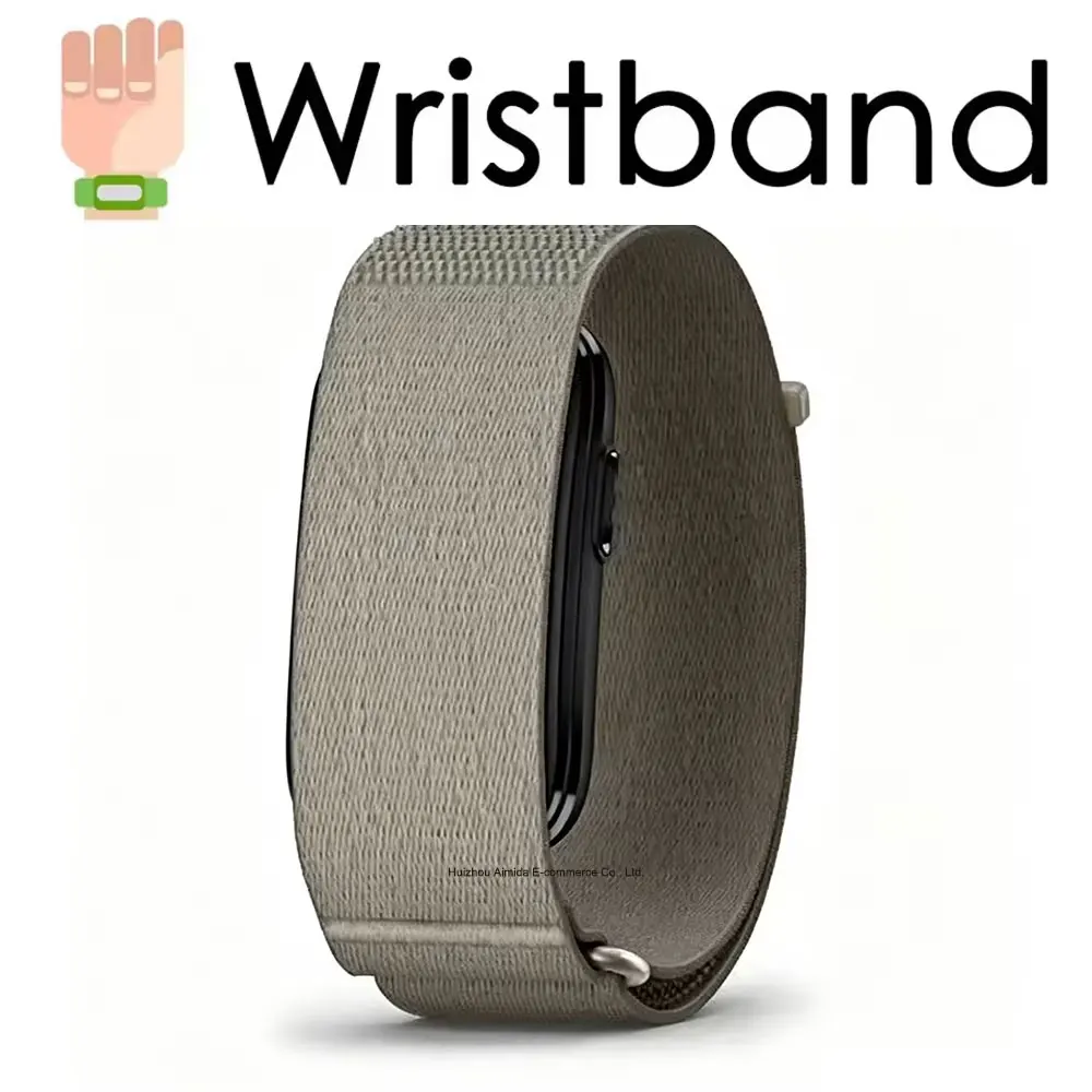 Ademende nylon bicepsband armband voor Garmin CIRQA Smart Band, verstelbare sportarmband voor Garmin CIRQA Smart Band