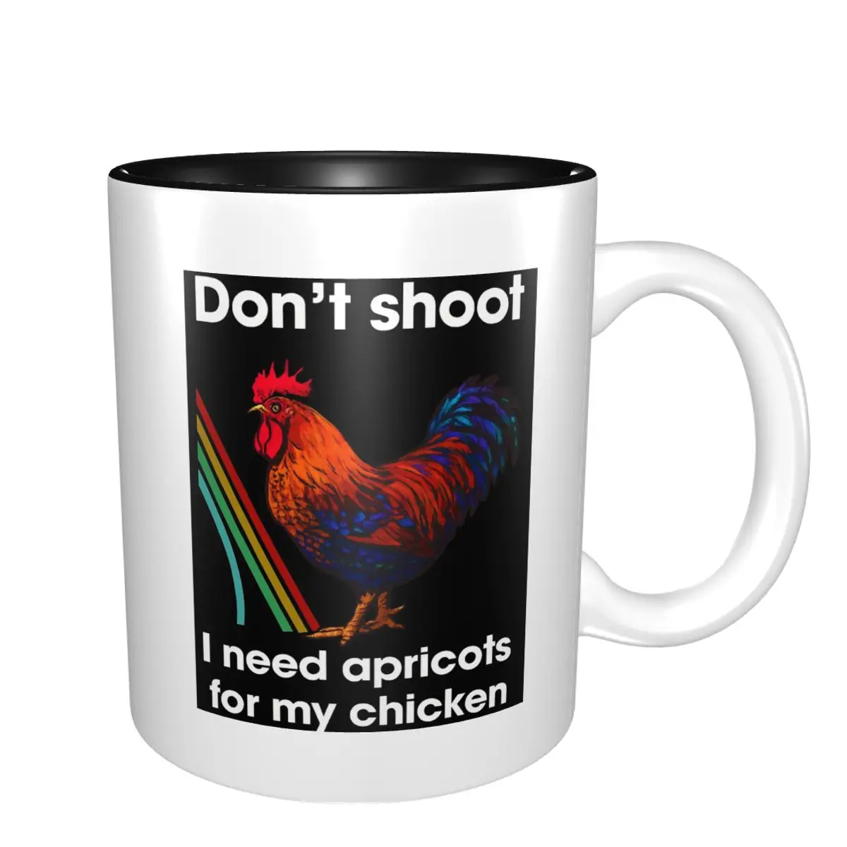 Don't Shoot I Need Apricots For My Chicken - Arc Raiders Mug Ceramic Coffee Cups Tea Mugs Milk Cup Drinkware Gifts for Woman Man