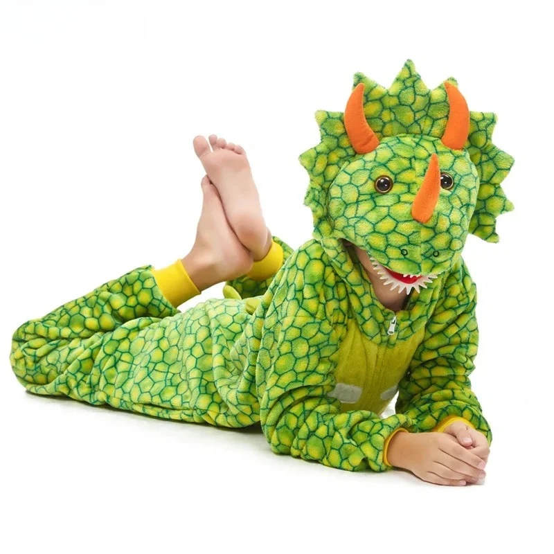 

Children Kids Unicorn Onesie Halloween Animal Pyjama Nightwear Anime Costume Boys Girls Panda Dinosaur Kigurumi Pajamas Plush