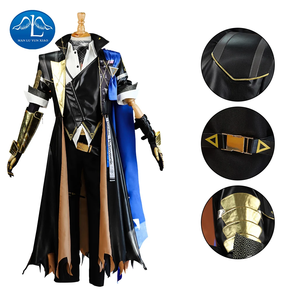 

Młynar Cosplay Game Arknights Costume New Skin Fahsion Handsome Combat Uniform Halloween Party Role Play Clothing