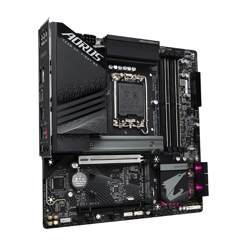 Z790M AORUS ELITE اللوحة الأم وحدة المعالجة المركزية LGA1700 DDR5 2.5GbE LAN