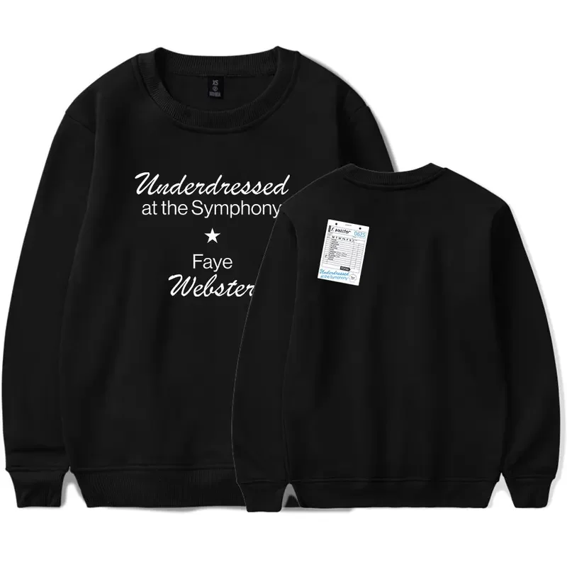 Faye Webster Underdressed At The Symphony Crewneck Sweatshirts Women Men Long Sleeve Fashion Pullover Clothes