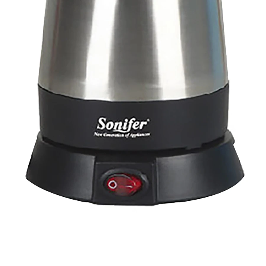 Sonifer-cafetera eléctrica de acero inoxidable con leche hervida, cafetera de pavo de 800W, hervidor de agua para regalo, 220V