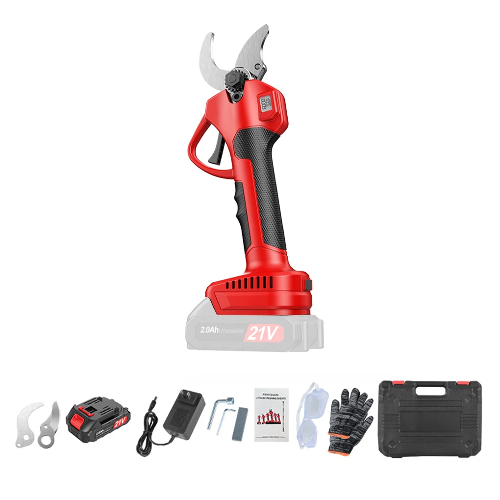 

Бесщеточные электрические секаторы с 2 передачами, аккумуляторные электрические ножницы, обрезка фруктовых деревьев, бонсай, резак для Makita, батарея 18 В