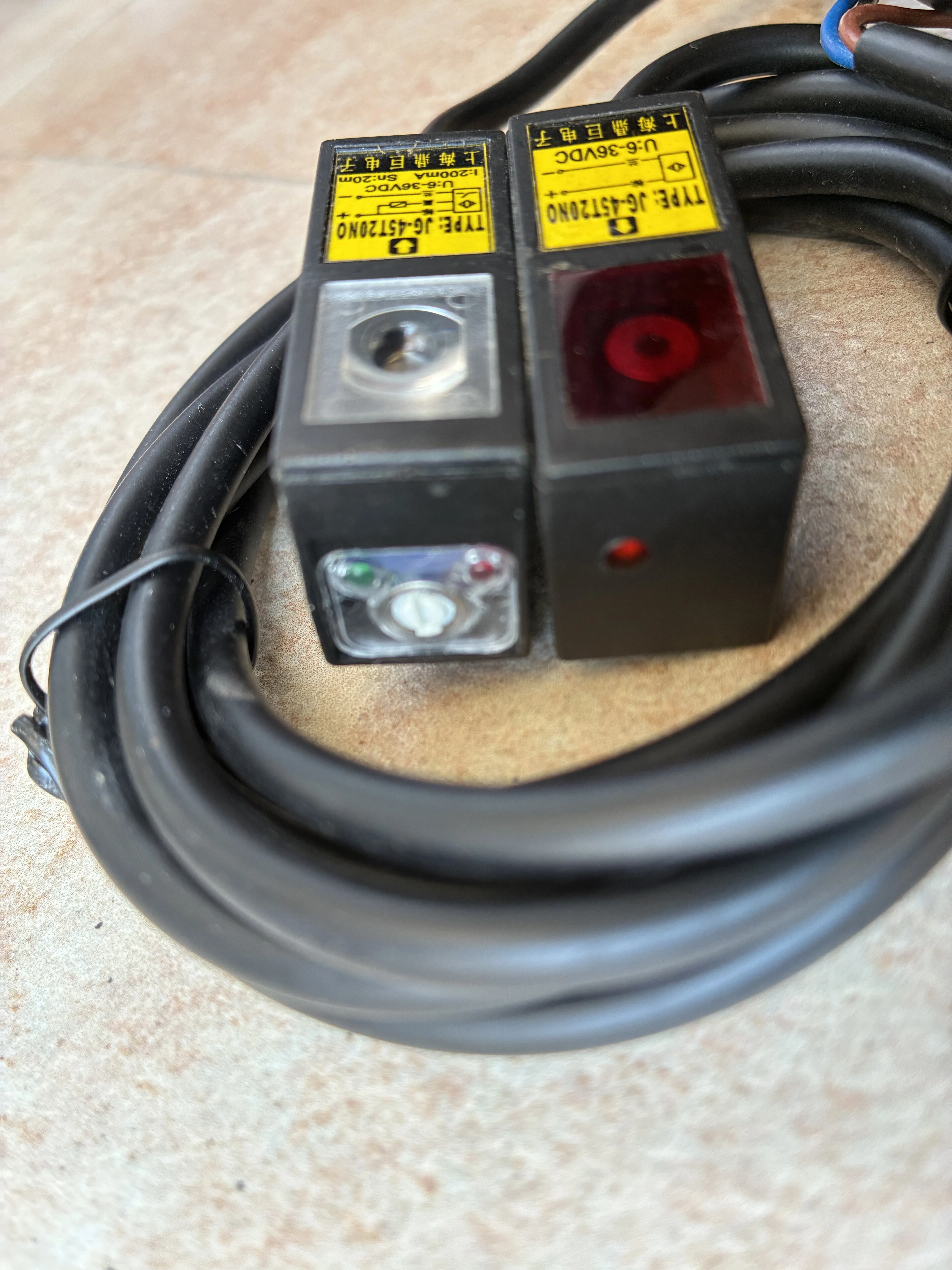 High quality sensor  laser beam photoelectric switch JG-45T20N0