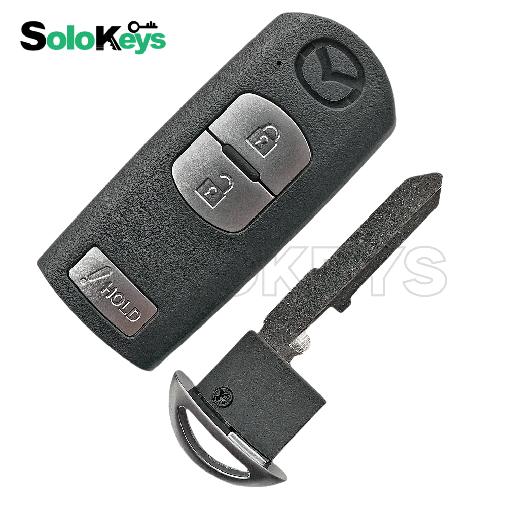 SOLOKEYS FCC ID: WAZSKE13D01/02 OEM PCB For Mazda 3 CX5 CX3 CX9 315Mhz FSK 49 Chip Smart Remote Key SKE13D-01/02 Proximity