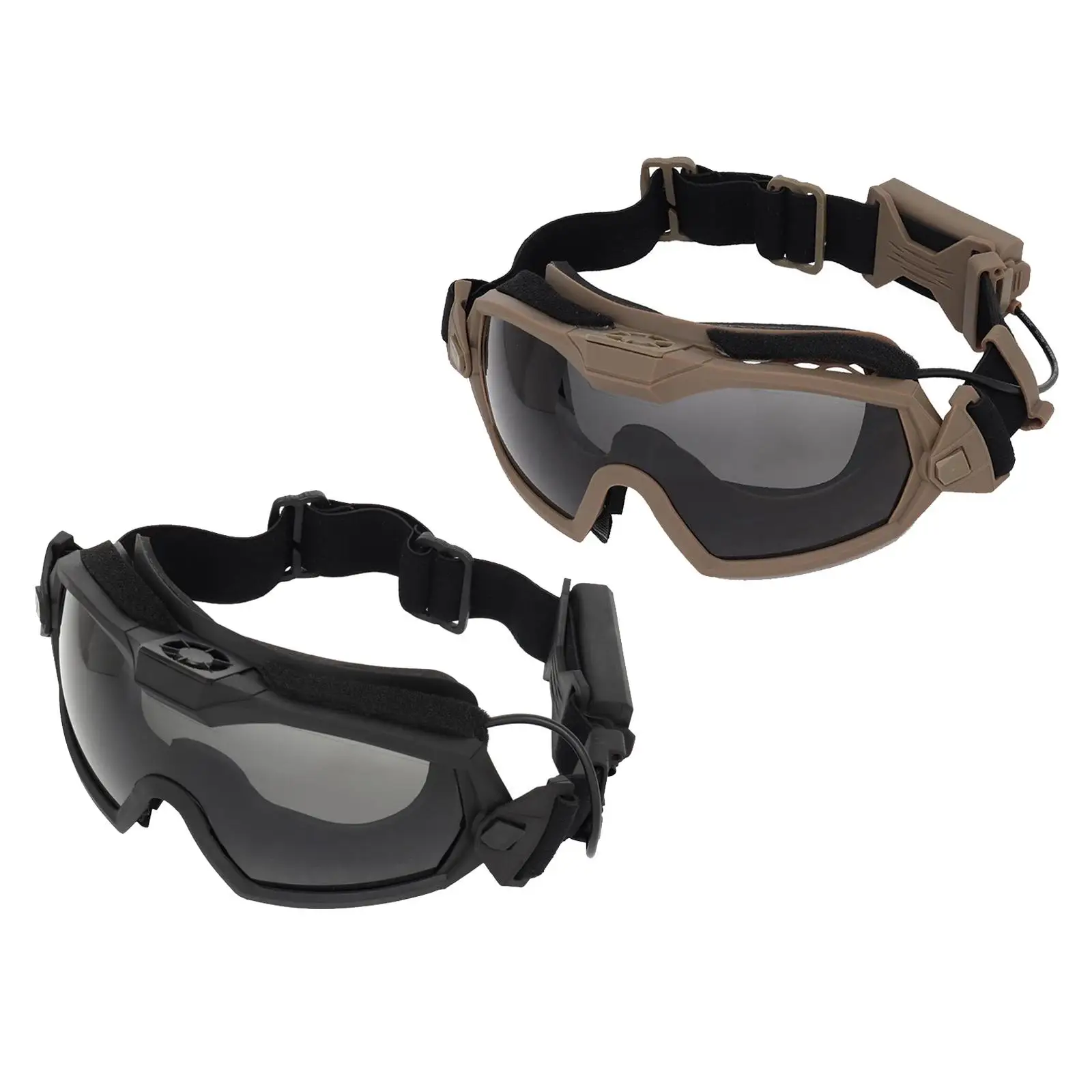 

Tactical Goggles Hunting Gaming Goggle Impact Resistant Paintball Eyewear