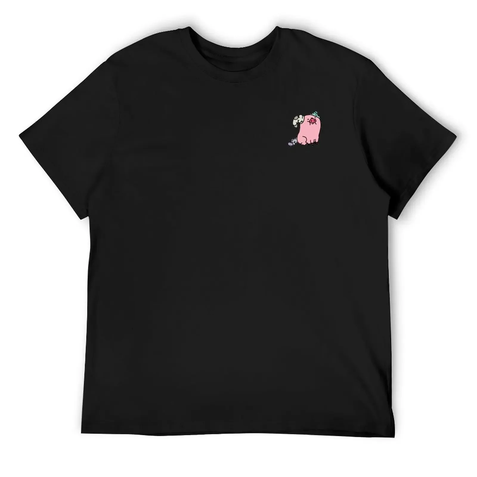 

waddles T-Shirt summer tops vintage anime shirt oversized t shirt men