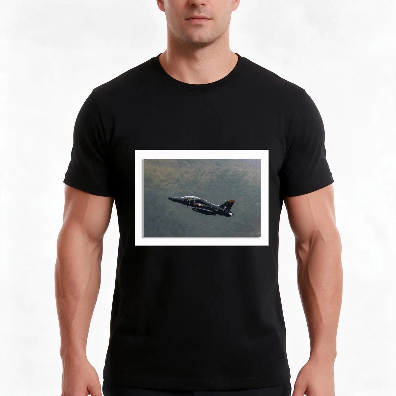 BAE T2 Hawk Climbing the Welsh Mountains T-Shirt, Summer Casual Cotton Tee, Oversized Streetwear Tops, Vintage Graphic Print