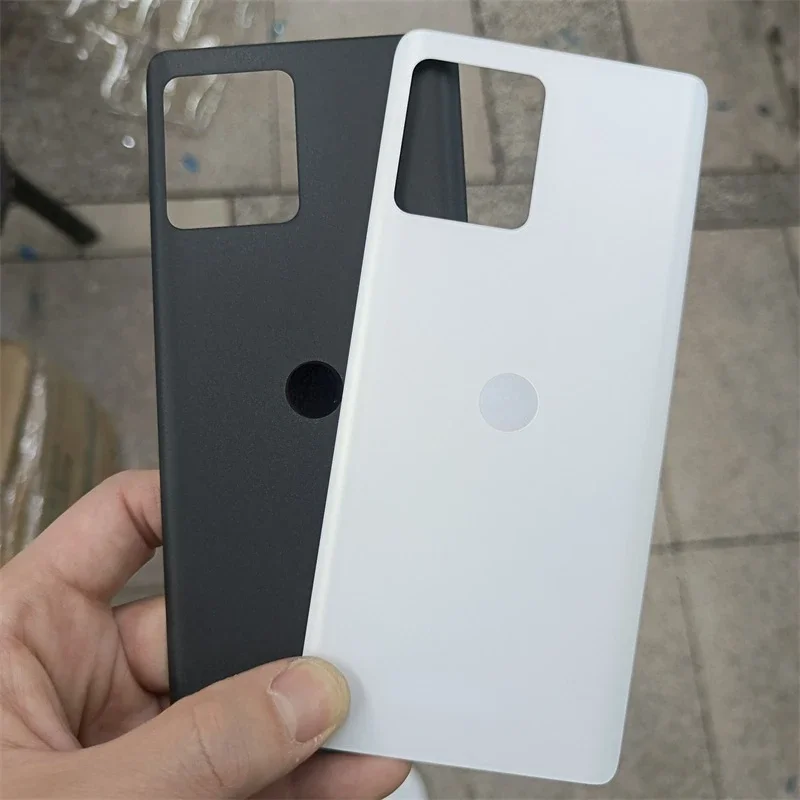 

For Motorola Moto X30 Pro Glass Back Battery Cover Rear Door Panel Housing Case With Logo Replacement Parts