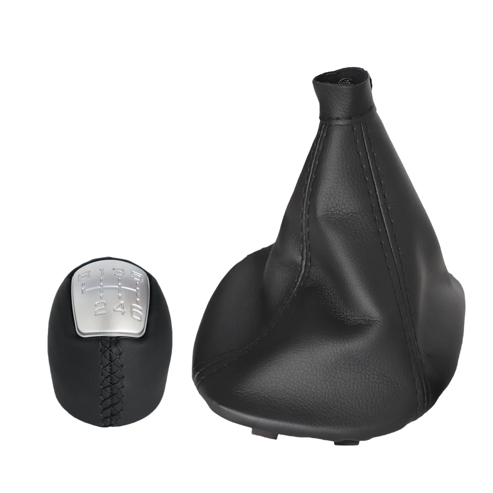 

6 Speed Gear Shift Knob Gaiter Black Boot For IVECO For DAILY IV V VI 2008-2017 PU Leather ABS Plastic Car Accessories