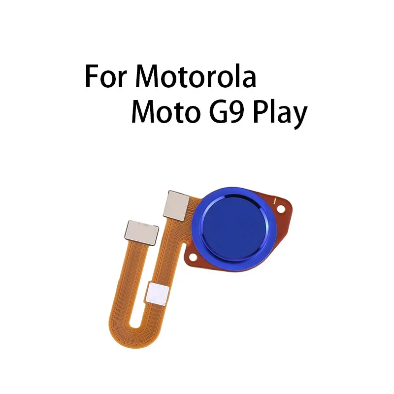 GEFEBSI Home Button Fingerprint Sensor Flex Cable For Motorola Moto G9 Play