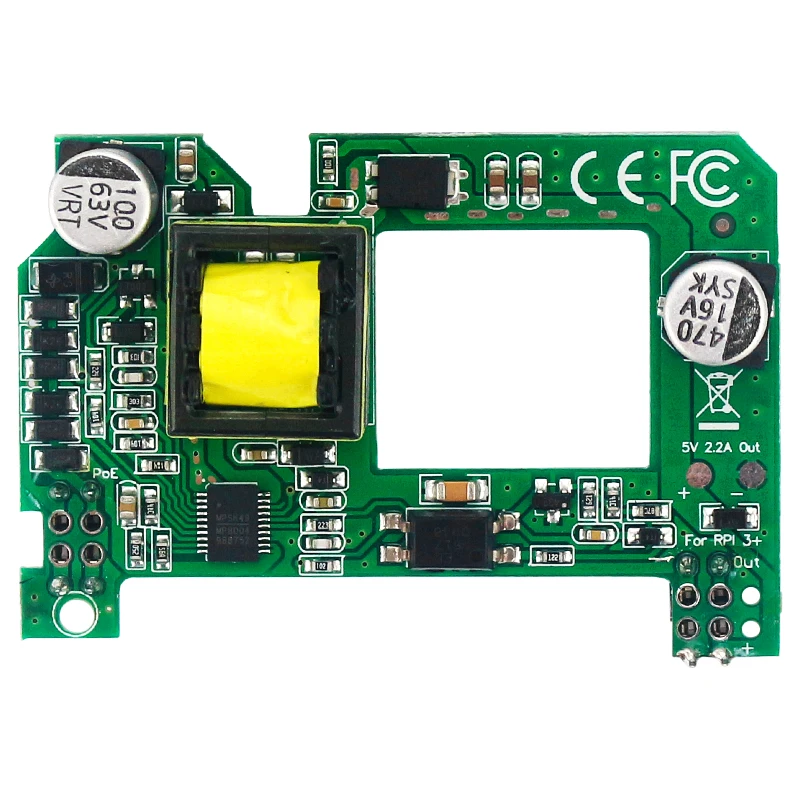 Raspberry Pi PoE HAT 5V2A Active Power Over Ethernet HAT  with Heatsink for Raspberry Pi 4 Model B or 3B+ - Image 3