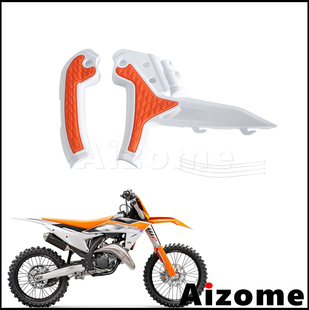 

Motorcycle Plastic Frame Left Right Protection Cover For SX SXF XC XCW XCF EXCF XW-F 125-500 EXC150 EXC250 EXC300 2023 2024 2025