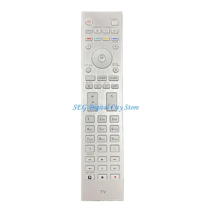 

U75B Easy Use Television Remote Control Wide Compatibility Plastic Construction for TX-65EXF787 TX-65EXN788 Households