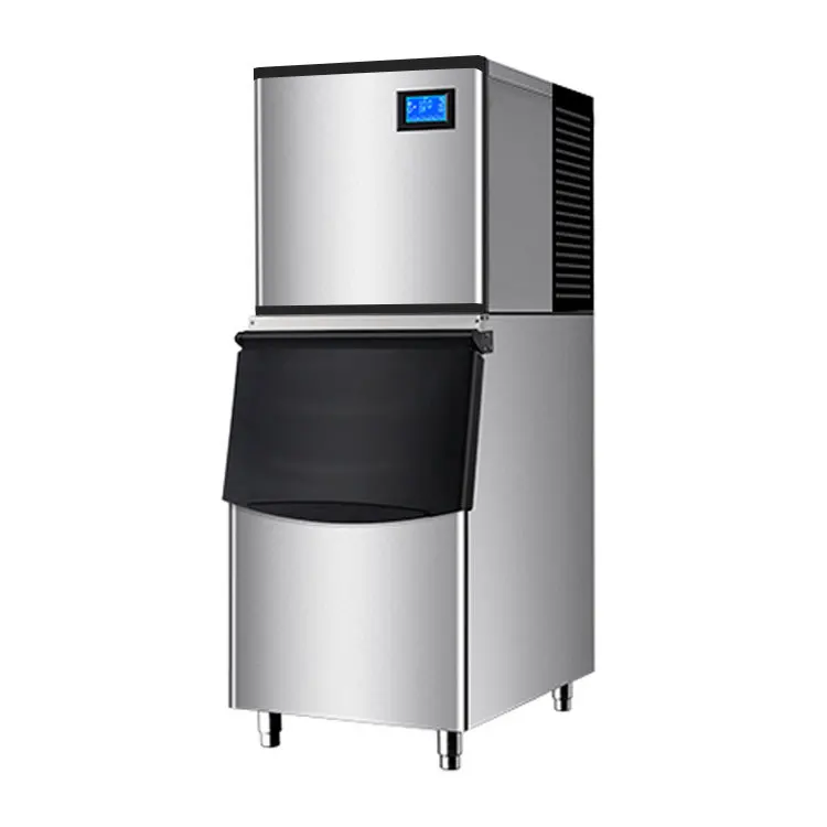 Ice Maker Water-Cooled BKN-500B Commercial Daily Output 250kg Ice Cube Machine Ice Cream