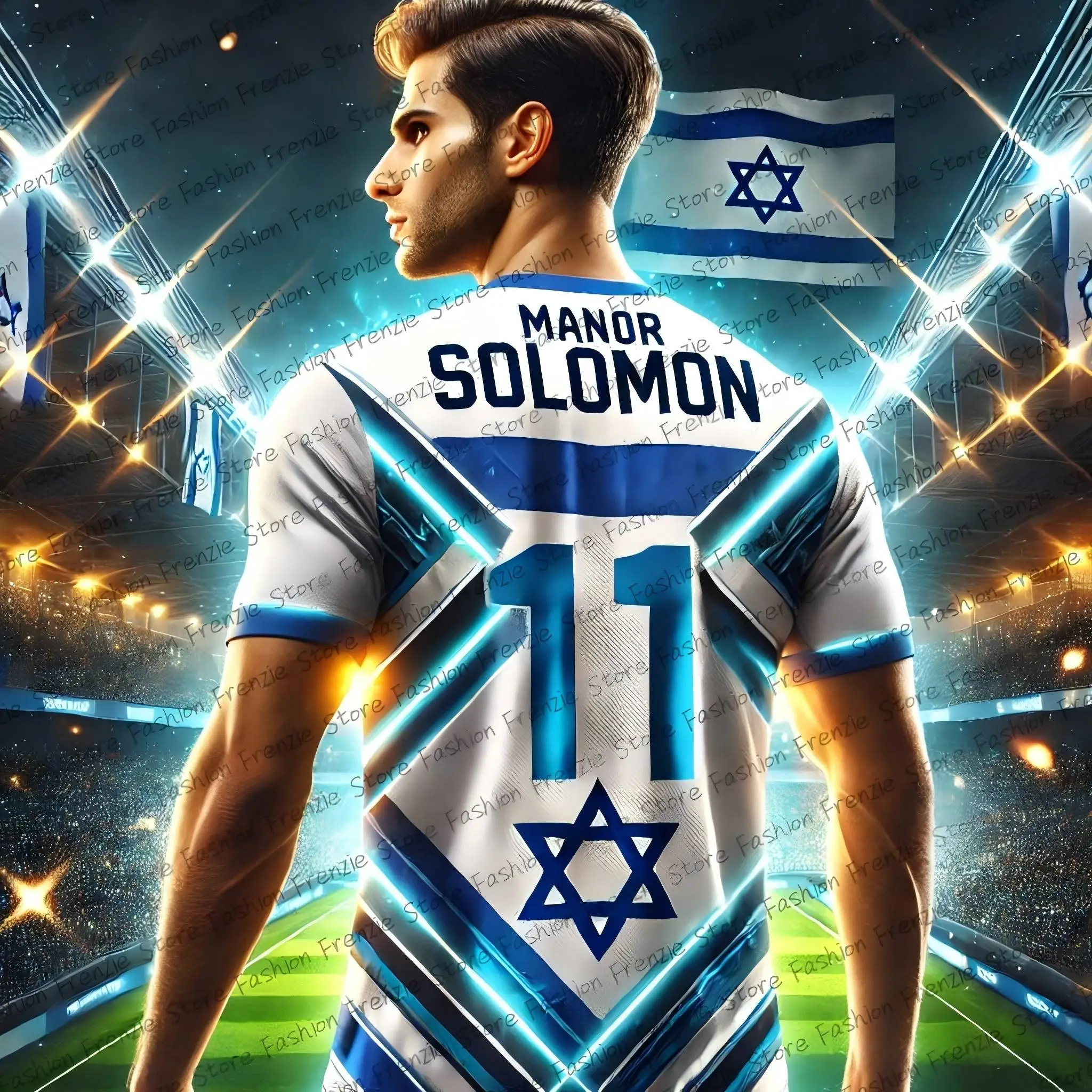 24-25 New Arrival Men's Football Jersey Israel Maccabi Tel Aviv Special Design Edition Jerseys Fans Commemorative Edition Jersey