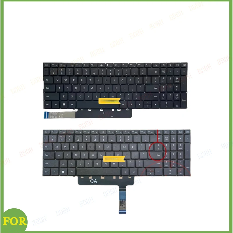 BDBH Keyboard for HUAWEI Matebook D16 D14 RLEF-16 RLEFG-16 MCLG-16 MCLF-16 MCLF-08 MCLF-X MCLEF-X MCLG-X Notebook