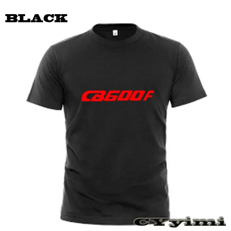 For  CB600F CB 600 F Hornet T Shirt Men New LOGO T-shirt 100% Cotton Summer Short Sleeve Round Neck Tees Male