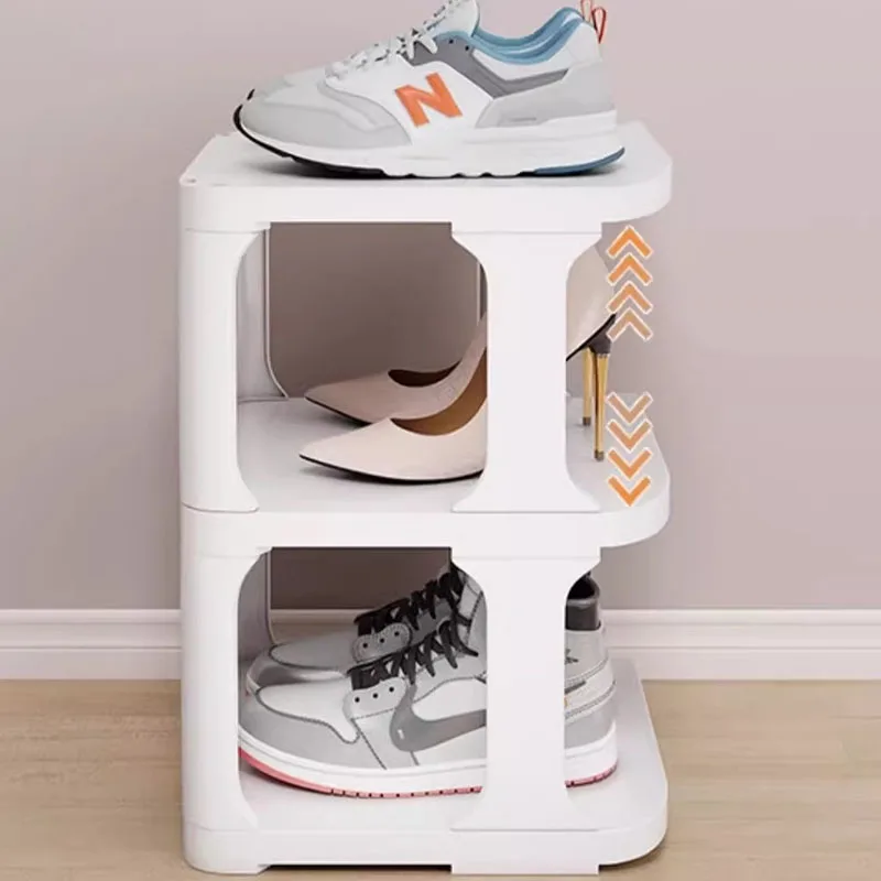 Layer Door Shoes Rack Large Nordic Children Mobile Shelf Shoe Cabinet Dorm Storage Bench Organizador De Zapatos Furniture