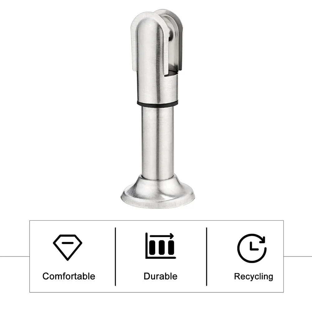 Edelstahl Stütz fuß Toilette Trennwand Halterung Füße öffentliche Toilette Unterstützung Füße Möbel Bein Hardware Zubehör