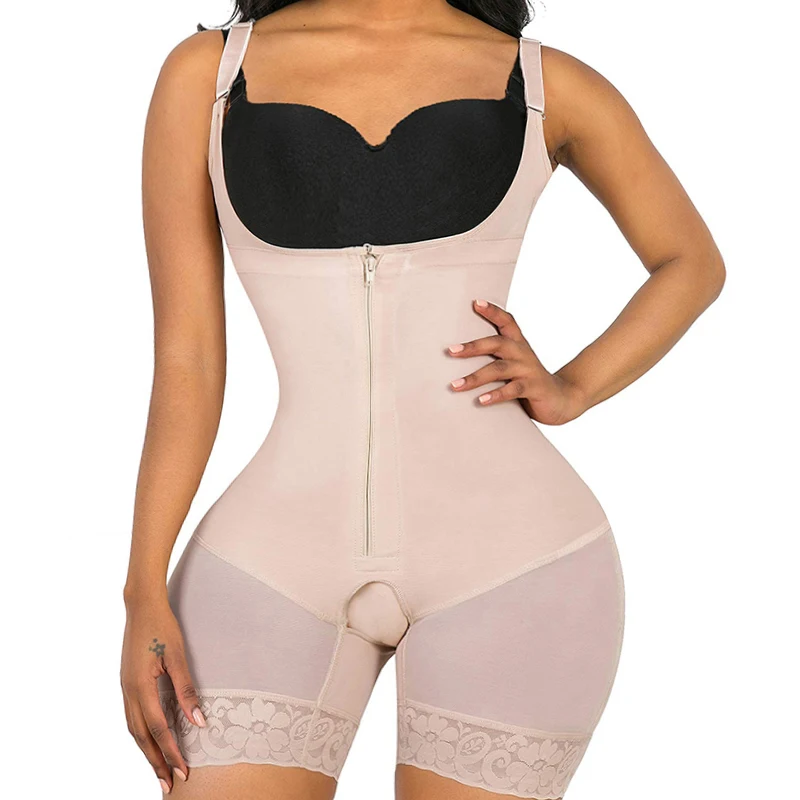 Full Body Shaper Women Tummy Control Postpartum Shapewear Slimming Shaping Girdles Waist Trainer Stomach Reducing Belt Fajas