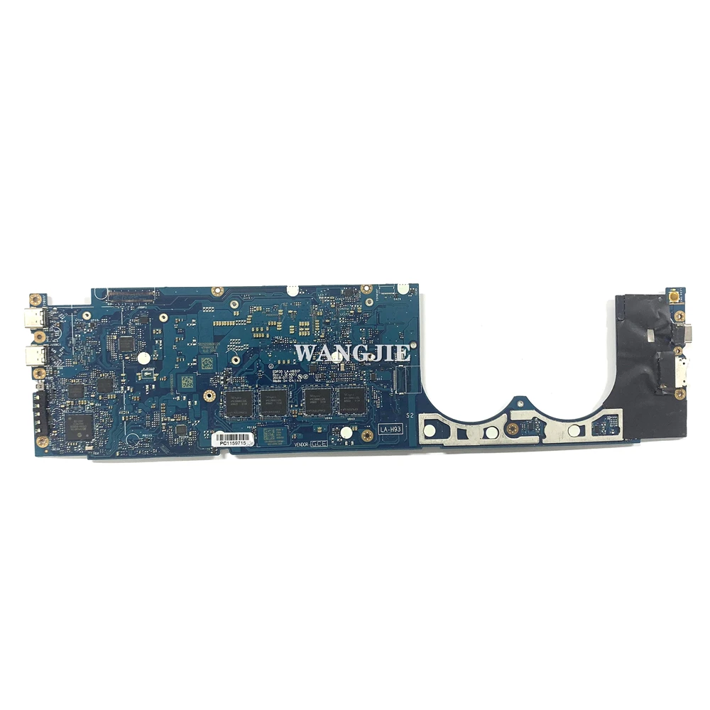 EDP35 LA-H931P CN-068V0G 068V0G 68V0G For DELL XPS 13 7390 Laptop Motherboard Mainboard SRGP2 i7-10710U CPU 8G RAM