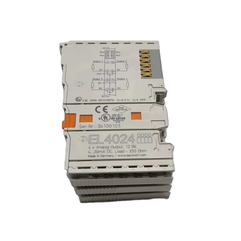 Imagem -03 - Original El4024 Plc Módulo Canais de Saída Analógica Terminal Módulo el 4024