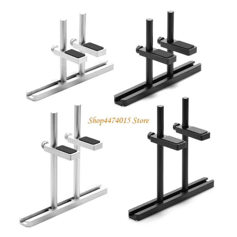 K1AA DIY Hoogte Verstelbare grafische kaart Mount Geanodiseerde aluminiumlegering beugel