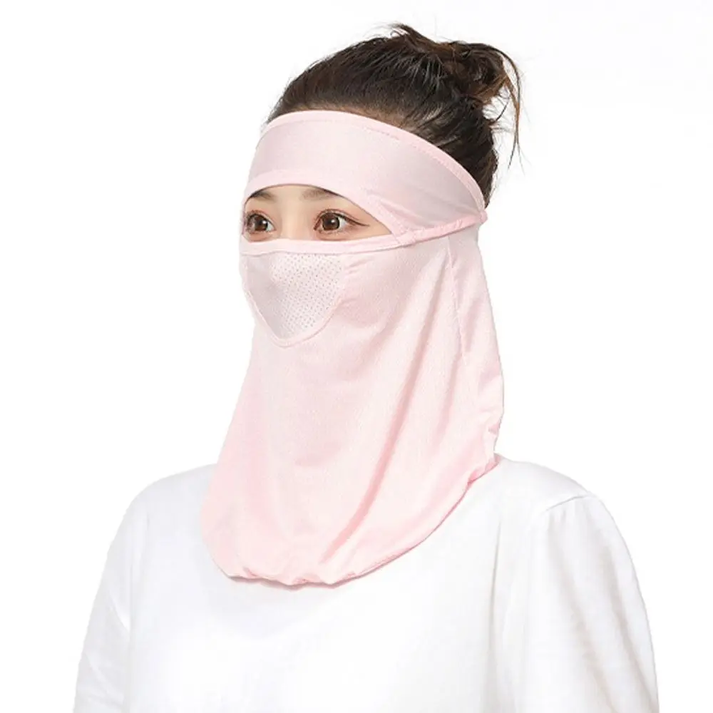 UV Protection Face Scarves Outdoor Face Shield Summer Sunscreen Mask Men Fishing Face Mask Womne Neckline Mask Face Gini Mask