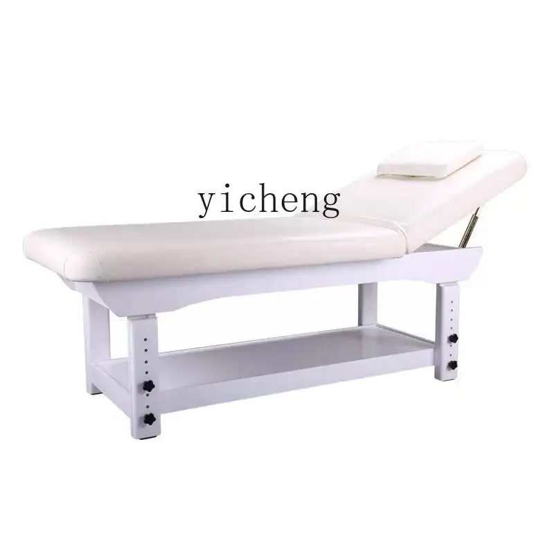 

TQH Wooden Massage Bed Beauty Salon Health Manual Lifting Body Massage Beauty Bed