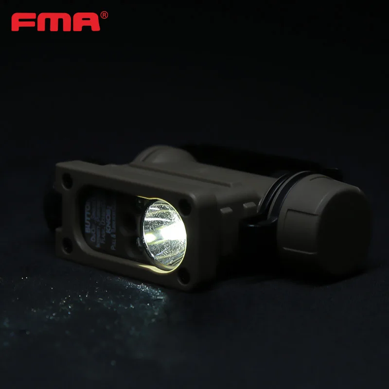 FMA Second-Generation Helmet Accessories Survival Lamp With Head Light Three Color Flashing Signal Light TB1474-DE/BK