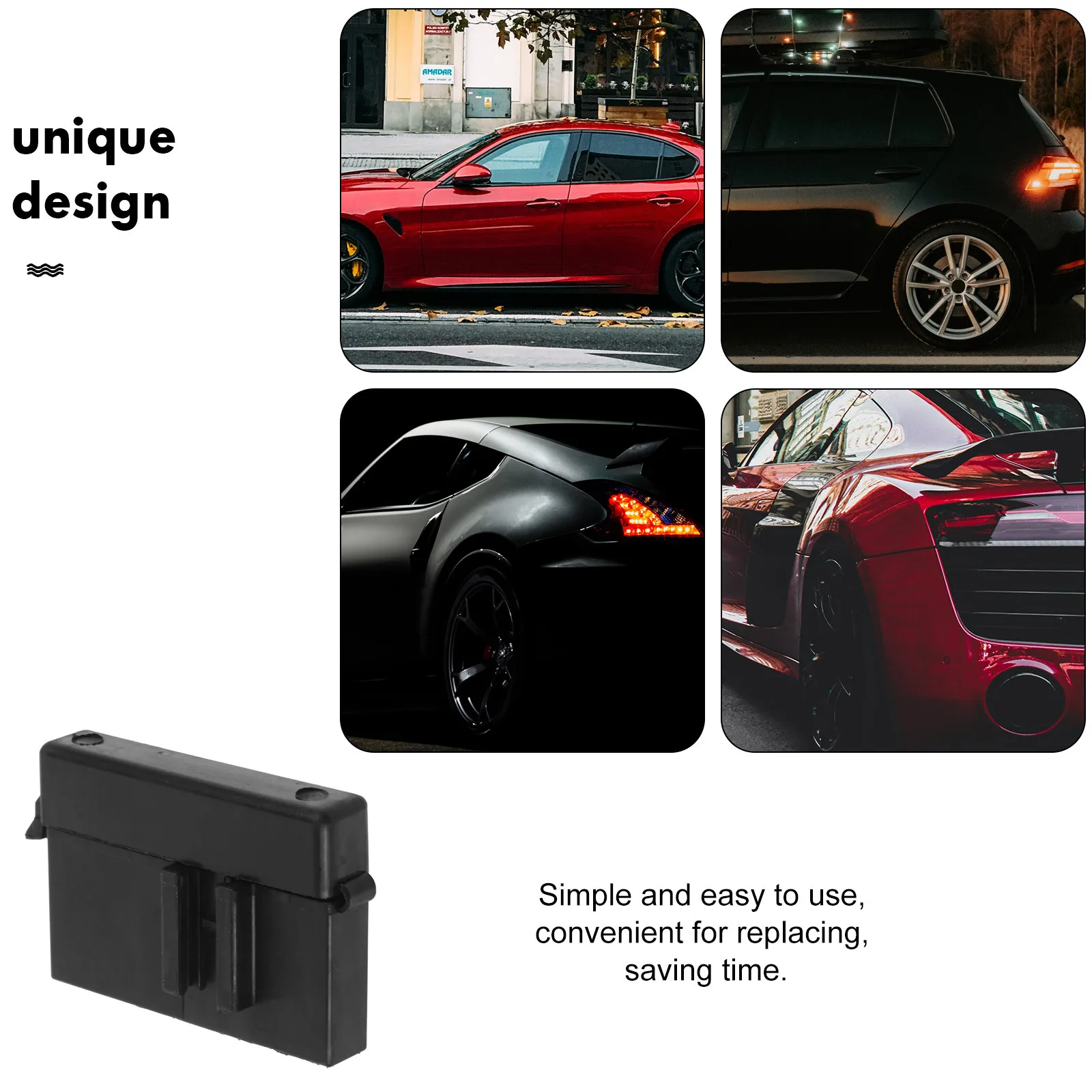 

Fuse Holder Automotive 3-Way Plastic Durable Fuse Box Panel Terminal Distribution Block 30a Distribution Block