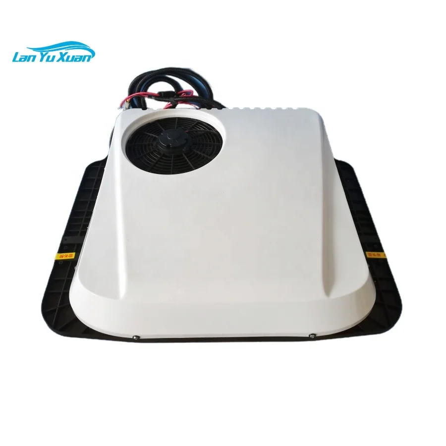 Battery AC system cabin 12v 24v car rv electric rooftop integrated parking truck air conditioner