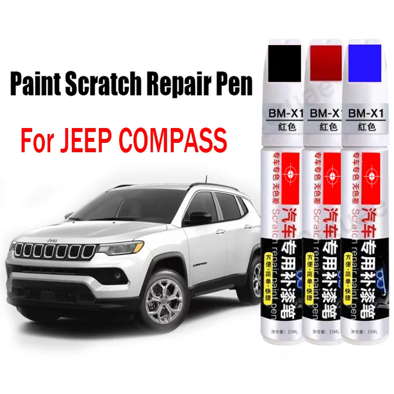 Car Paint Repair Pen for JEEP COMPASS Paint Fixer Repair Touch-Up Car Paint Care Accessories