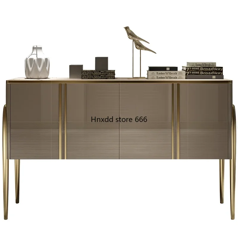 Light luxury dining side modern entrance cabinet simple Hong Kong locker